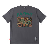 Men's T Shirt Personalized Printed Short-Sleeved T-shirt Men's and Women's Ins Loose