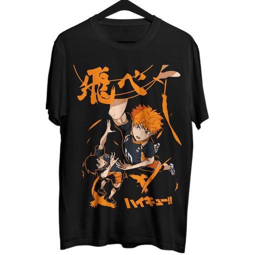 Hinata Shoyo Haikyuu Tobio Kageyama Shirt Anime Japanese
