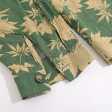 Men Long Sleeve T Shirt Men's Spring and Autumn Leisure Loose Shirt