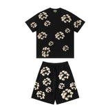 Denim Tears Shirt/Shorts (purchased Separately) Foam Print Short Sleeve T-Shirt