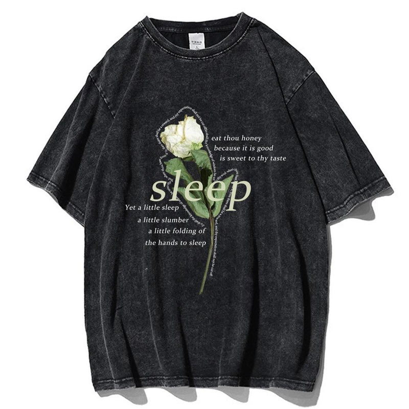 Summer Gothic T-shirts Harajuku Streetwear Tshirt Cotton