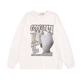 Men Long Sleeve Shirt Long Sleeve Bottoming T-shirt Men's and Women's Loose Top Autumn