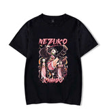 Hot Anime Kamado Nezuko Print T-shirt Women Summer