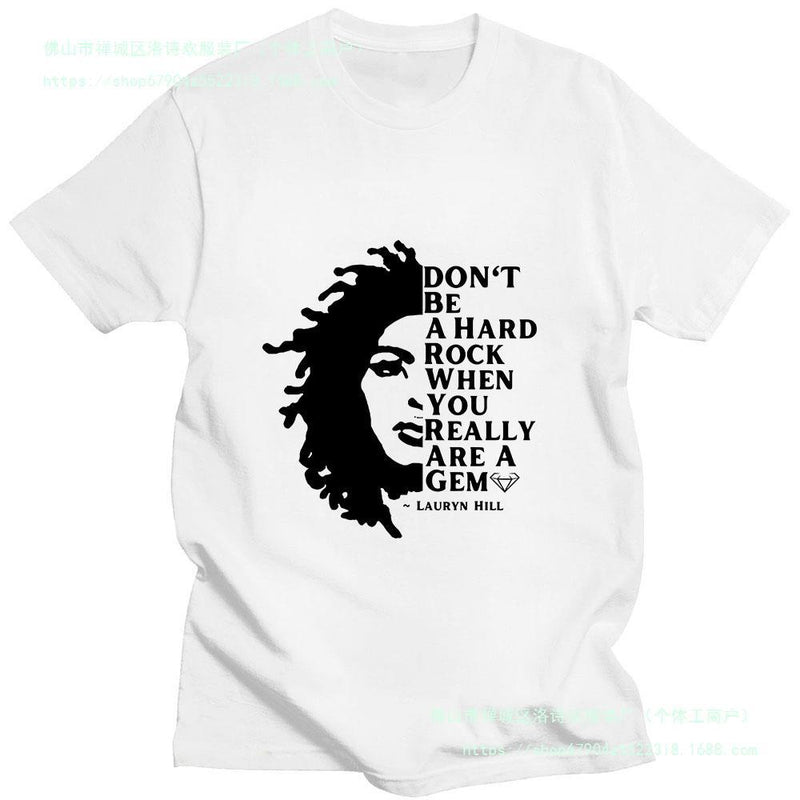 Lauryn Hill T Shirt Graphic Printing Retro High Quality