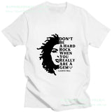 Lauryn Hill T Shirt Graphic Printing Retro High Quality