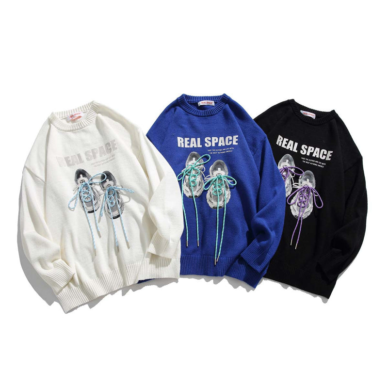 Unisex Sweatshirt Autumn High Street Creative