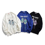 Unisex Sweatshirt Autumn High Street Creative