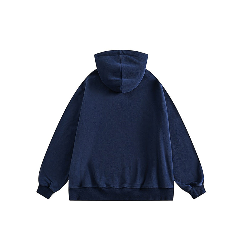 Unisex Hoodie University Style Casual Loose Pullover Hooded Sweater for Men