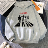 Gorillaz Print Hoodies MenWomen Streetwear Music Band Sweats