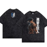 Anime T-shirt Attack on Titan Men's T-shirt  Cotton