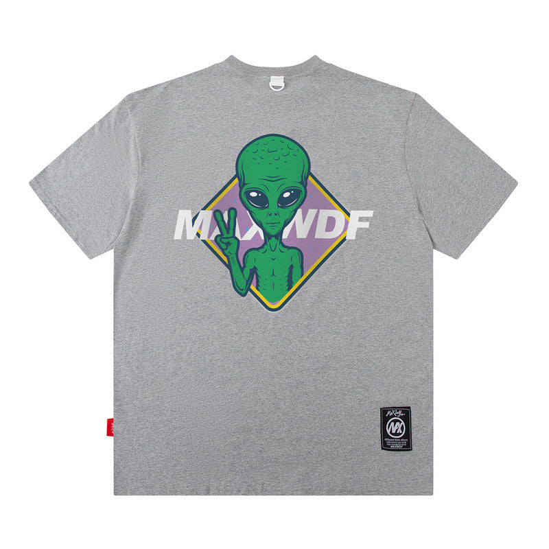 Men T Shirt Short-Sleeved T-shirt Boys Casual Loose