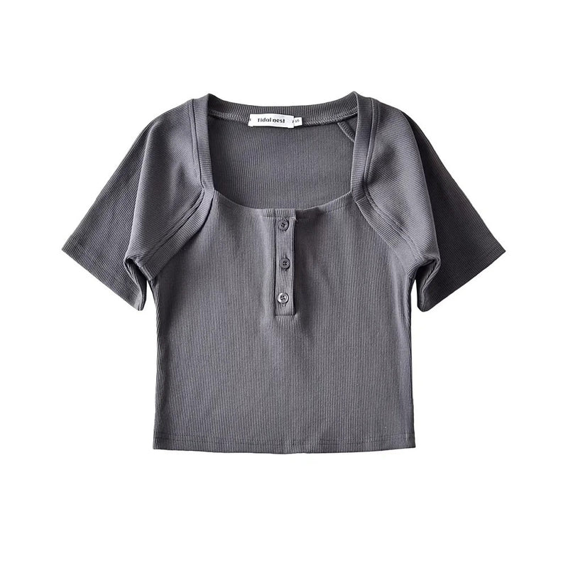 Women's T-Shirt Short-Sleeved T-shirt Women's round Neck Women's