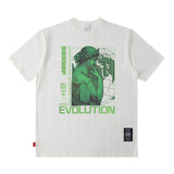 Men T Shirt Printed Short-Sleeved T-shirt Boys Casual Loose