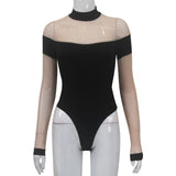 Women Jumpsuit Long Sleeve Stitching Jumpsuit