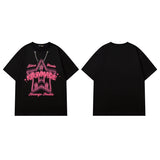 Men T Shirt Fashion Brand Sweet Cool Bear Printed Short Sleeve T-shirt Men and Women Loose Casual