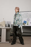 Unisex Jacket Autumn Floral Casual Jacket Women's Clothing