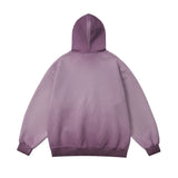 Men Hoodie Sweater Men's Autumn and Winter Oil Painting Printing Loose Hooded