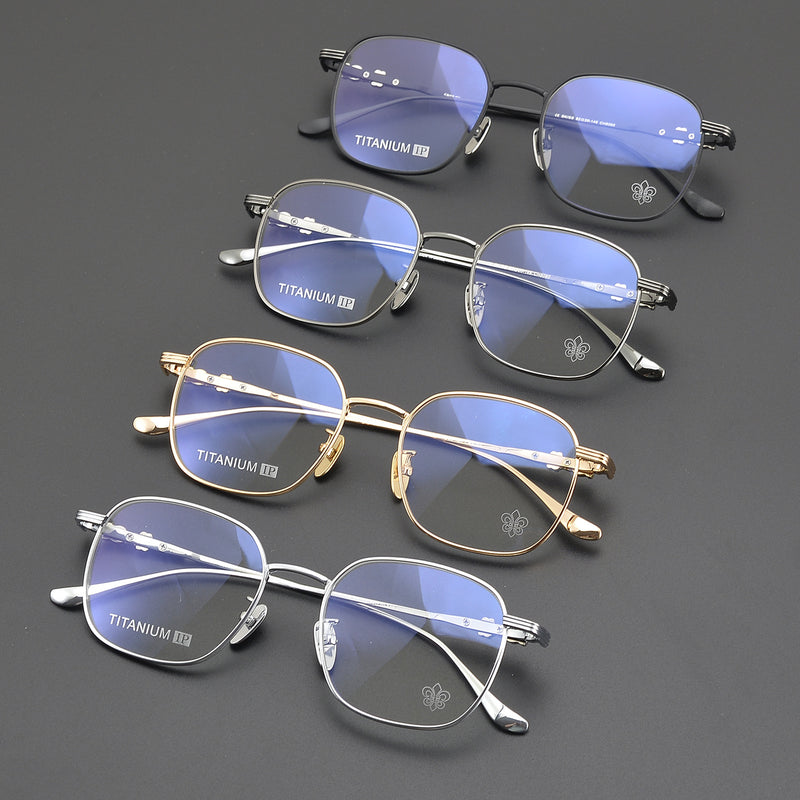 CHH Chrome Hearts Glasses Vintage Ultra Light Titanium Frame