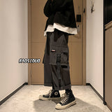 Men Sweatpants Casual Pants Fashion Brand Workwear Wide Leg Pants