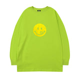 Men Long Sleeve Shirt Long Sleeve T-shirt Men and Women Couple Hip-Hop Street round Neck