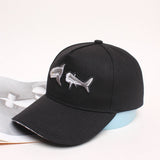 Plam Angle Hat Fashion Baseball Cap Shark Embroidered Cap