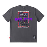 Men's T Shirt Personalized Printed Short-Sleeved T-shirt Men's and Women's Ins Loose