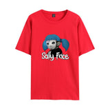Sally Face T Shirts Adventure Puzzle Series Casual Loose-Fitting T-shirt
