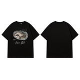 Men T Shirt Fashion Brand Printing Short-Sleeved T-shirt Men and Women Casual Couple