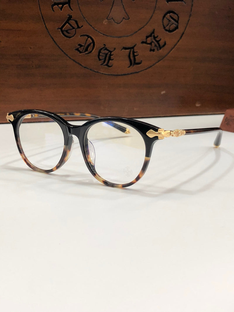 CHH Chrome Hearts Glasses Fashion Retro Art Large Myopia Glasses Frame