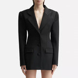 Frankie Shop Hourglass Blazer Fall Women's Business Suit Suit for Women