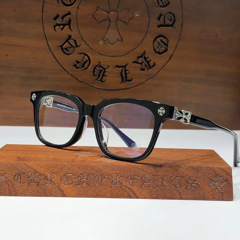 CHH Chrome Hearts Glasses Classic Large Frame Simple and Generous Retro and Luxury