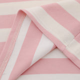 Men Hoodie Striped Stitching Lapel Sweater Loose Contrast Color Polo Shirt Long Sleeve Top