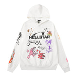 HS Hoodie Casual Graffiti Oversize