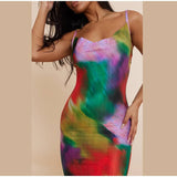 Jungle Print Maxi Dress Dress