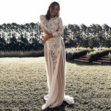 Slutty Wedding Dress Spring and Summer Dress Wedding Dress round Neck