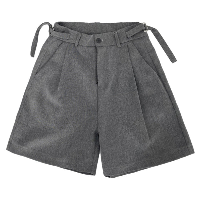 Men Sweatpants Shorts Men's Loose Korean Style Trendy Hong Kong Style Fashion Brand