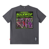 Men T Shirt Printed Short Sleeve T-shirt Hip Hop Men