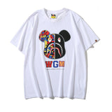 Bathing Ape T Shirt Summer Cotton Short Sleeve T-shirt