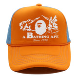 Bathing Ape Hat Fashion Shade Mesh Baseball Cap