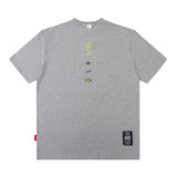 Men T Shirt Street Letter Print Short-Sleeve T-shirt Men's Loose Casual Couple
