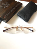 CHH Chrome Hearts Glasses Simple and generous Ultra-light titanium glasses frame Business myopia glasses frame