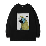 Men Long Sleeve Shirt Letter Long Sleeve T-shirt Men and Women Hip Hop Casual Couple