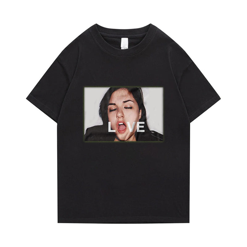 2024Mens Short Sleeve Grey T-shirt Sasha Love Top_yythk