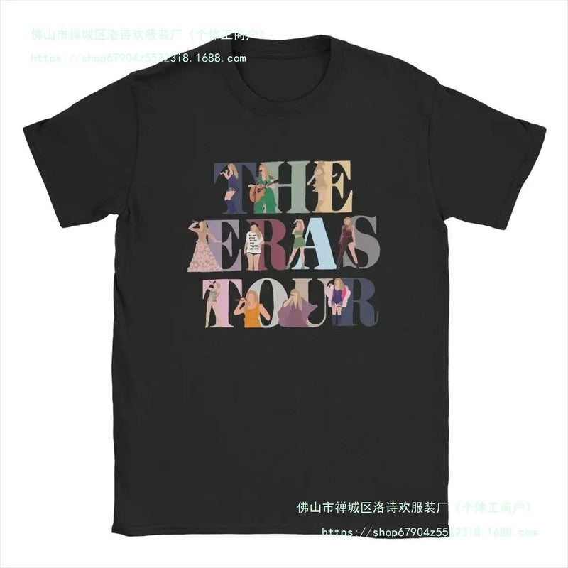 Men T-Shirt Taylor The Eras Tour Vintage Swifts Cotton Tee