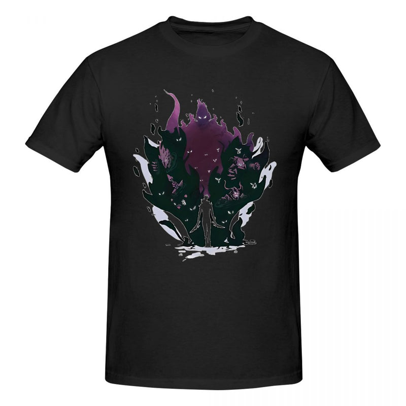 Novelty Solo Leveling Anime Tshirt Men's