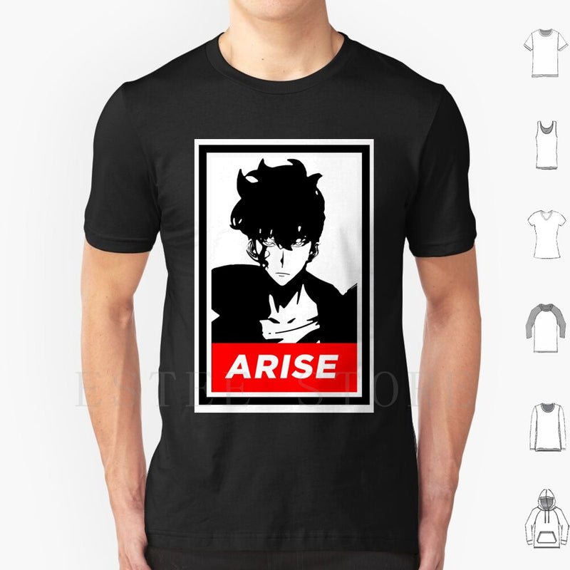 Solo Leveling-Arise ( Variant ) T Shirt Print Cotton Solo