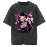 Graphic Casual Oversized Cotton Tees for Men Women
