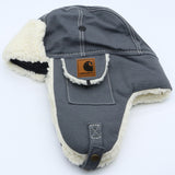 Carhartt Hat Solid Color Simple Warm Lamb Fleece Cold Cap