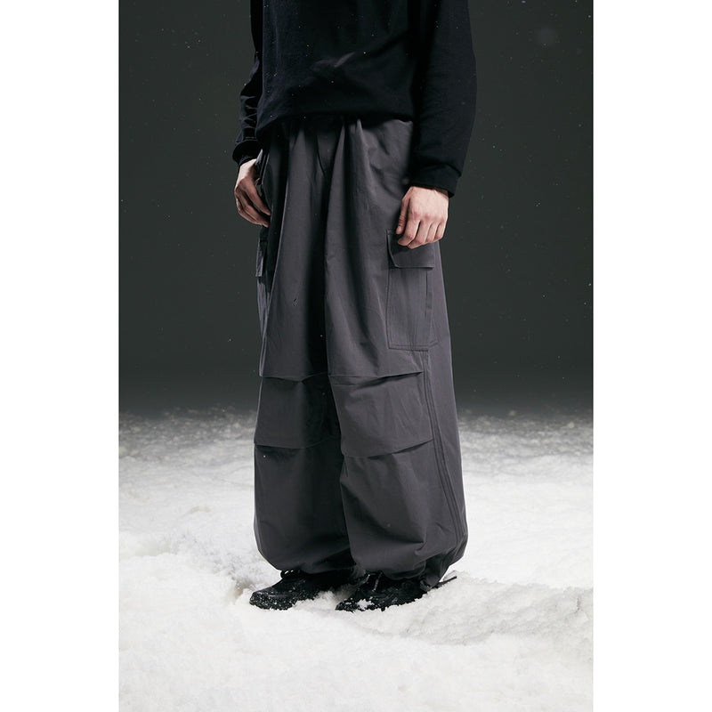 Unisex Sweatpants Autumn Winter Retro Loose Men