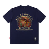 Men T Shirt Personalized Printed Short-Sleeved T-shirt Men and Women Ins Couple Loose Casual
